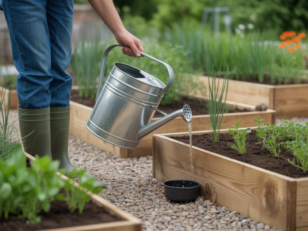 « Jardiner sans eau (ou presque) : techniques simples pour un potager résilient face au changement climatique »