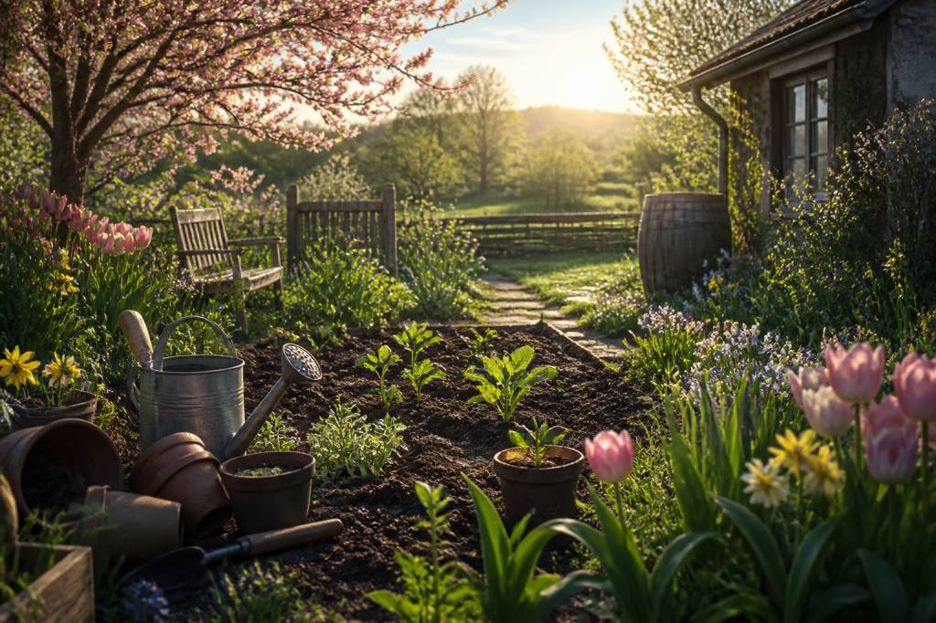 Avril saison : que planter, observer et faire au jardin au printemps