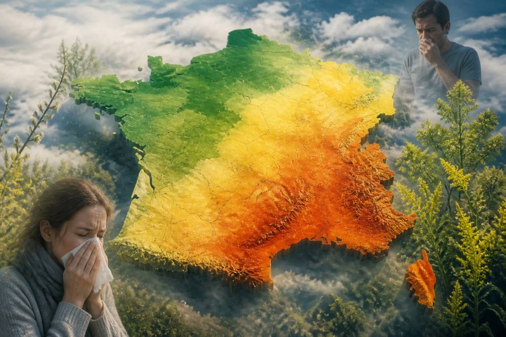 Carte france allergie : comprendre les zones à risque en France
