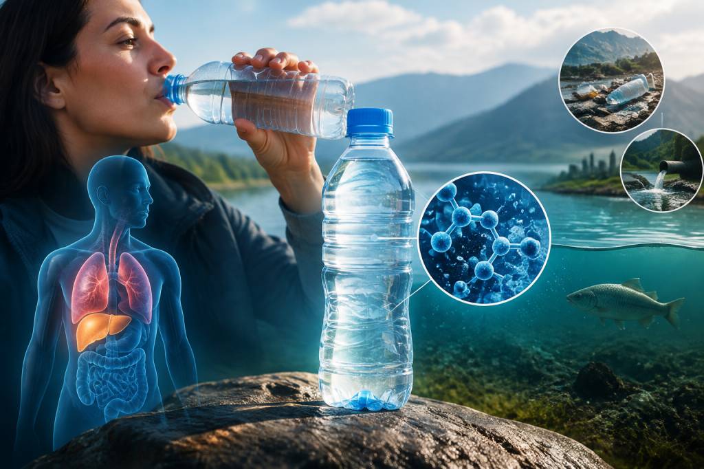 Pfas dans l’eau en bouteille : quels risques pour la santé et l’environnement ?
