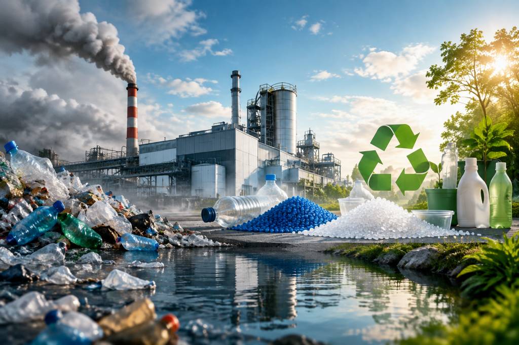 Usine plastique : comprendre son impact environnemental et les solutions pour le réduire