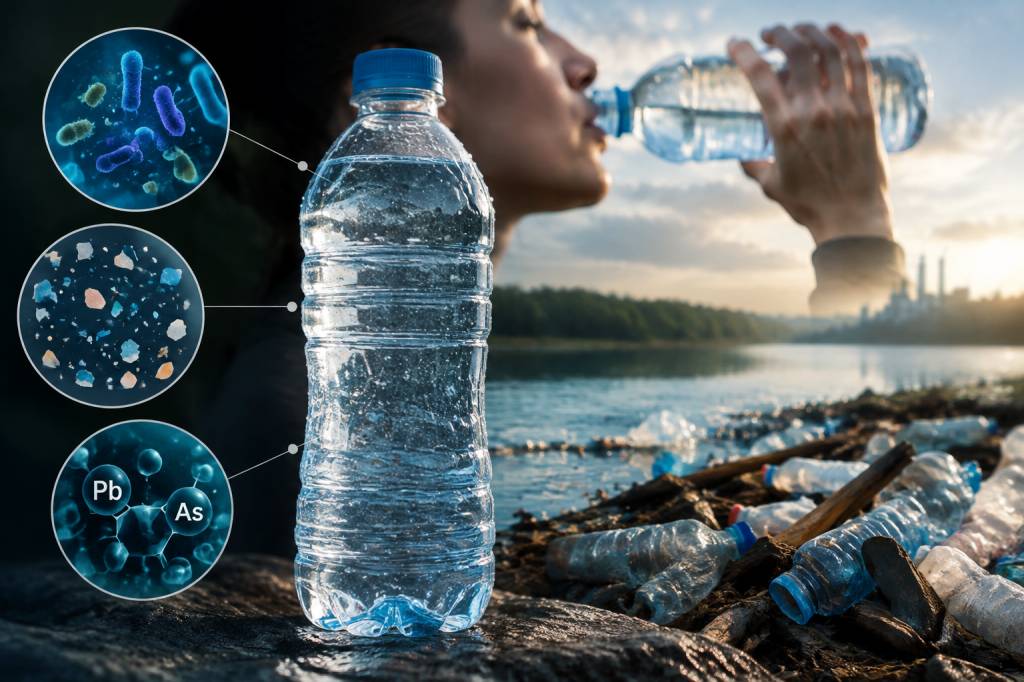 Eau en bouteille contaminée : quels risques pour la santé et l’environnement ?