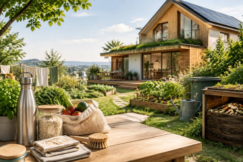 The zero waste house : le guide pour une maison zéro déchet et respectueuse de l’environnement