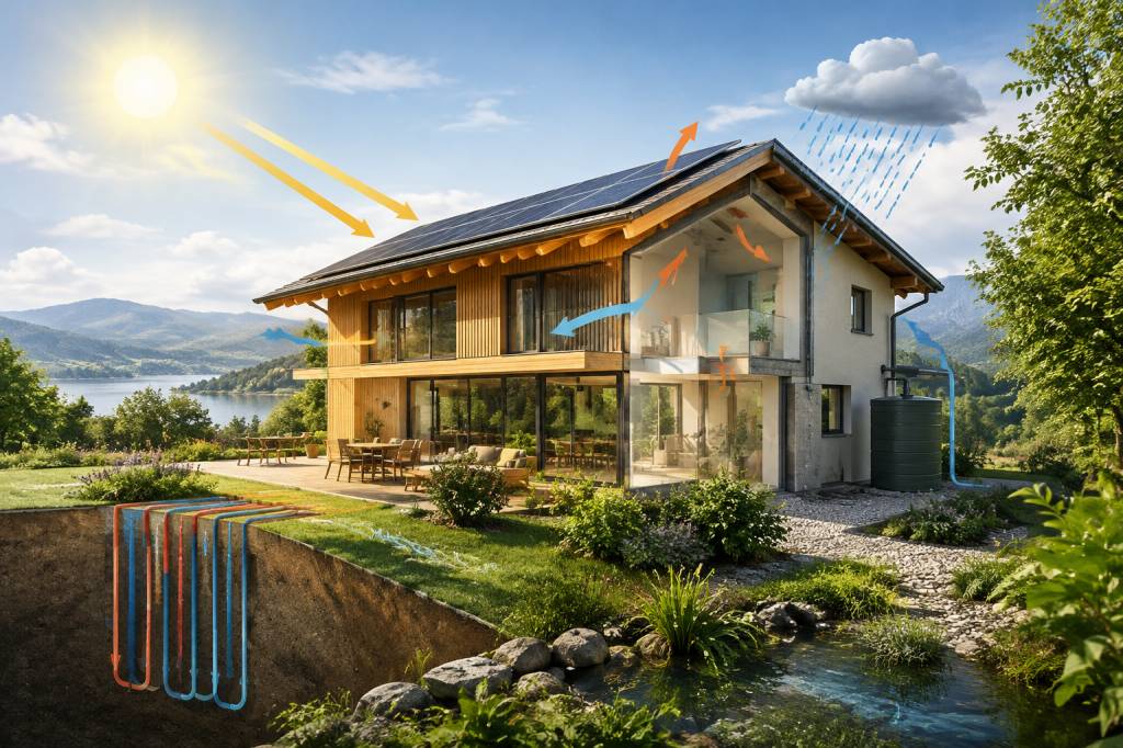 Bâtiment bioclimatique : principes et atouts d’une maison adaptée à son environnement
