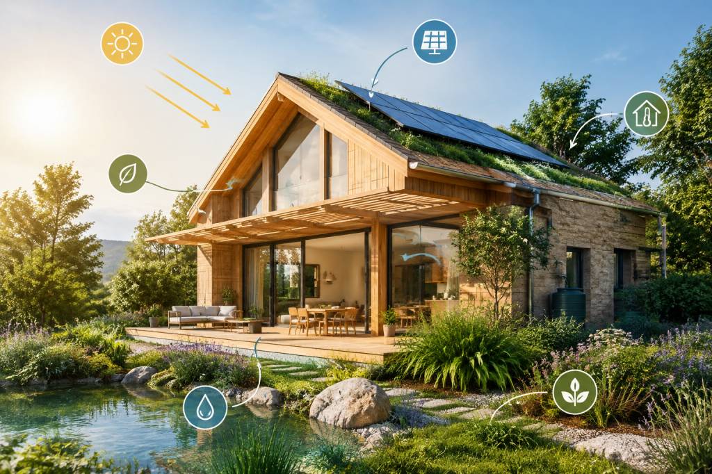 Constructions bioclimatiques : les principes pour une maison confortable et écoresponsable