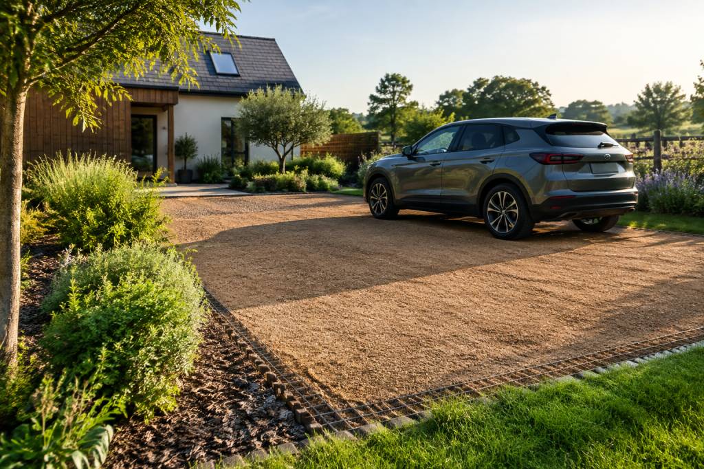 Parking en terre : une solution écologique pour aménager son extérieur