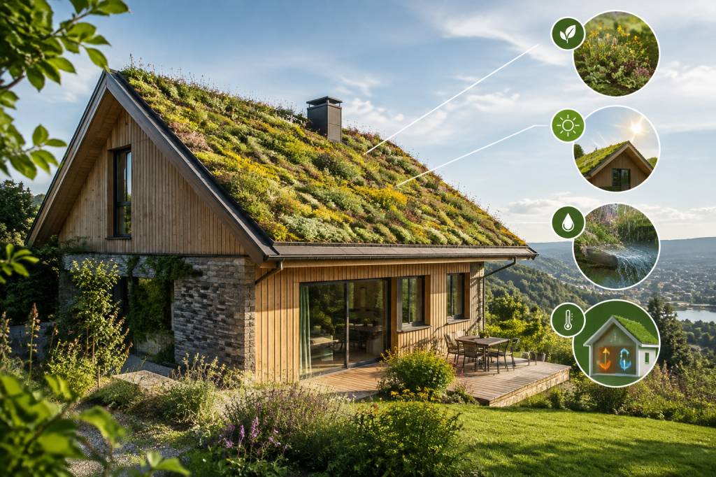 Toiture en pente végétalisée : quels avantages écologiques et comment la concevoir ?