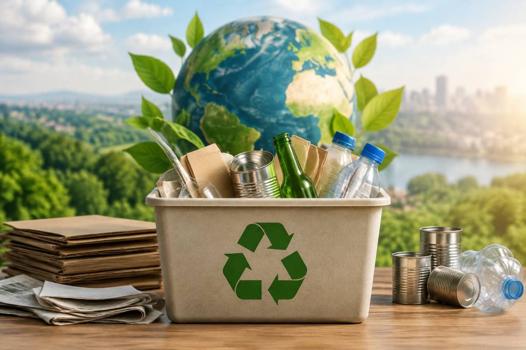 Matériaux recyclables : lesquels choisir pour réduire son impact sur l’environnement ?