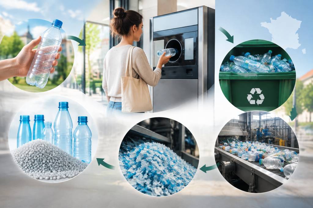 Consigne plastique : comment fonctionne le retour des bouteilles en plastique en France ?